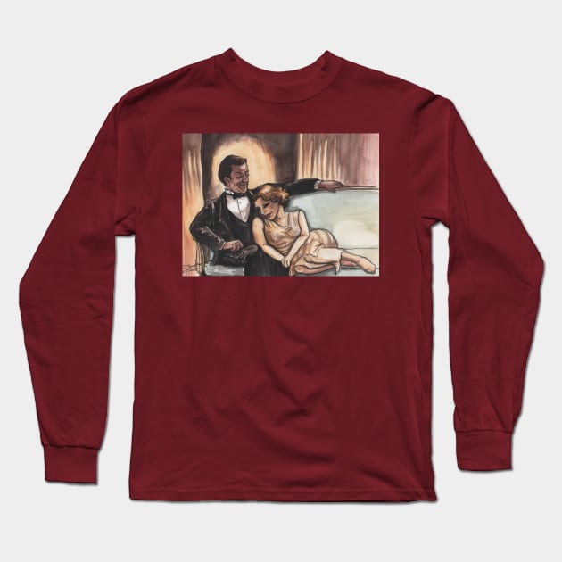 Edith and Bertie - A Roaring Twenties Love Story Long Sleeve T-Shirt by xandra-homes